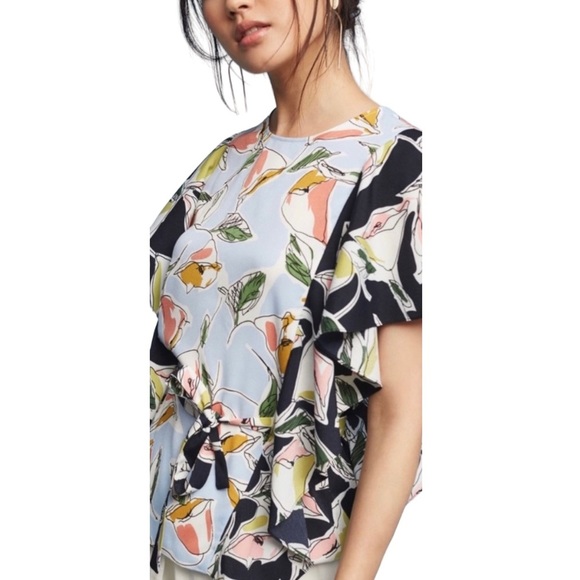 Anthropologie Tops - Anthropologie 5 on 7 Rennes Ruffled Top - Size Medium